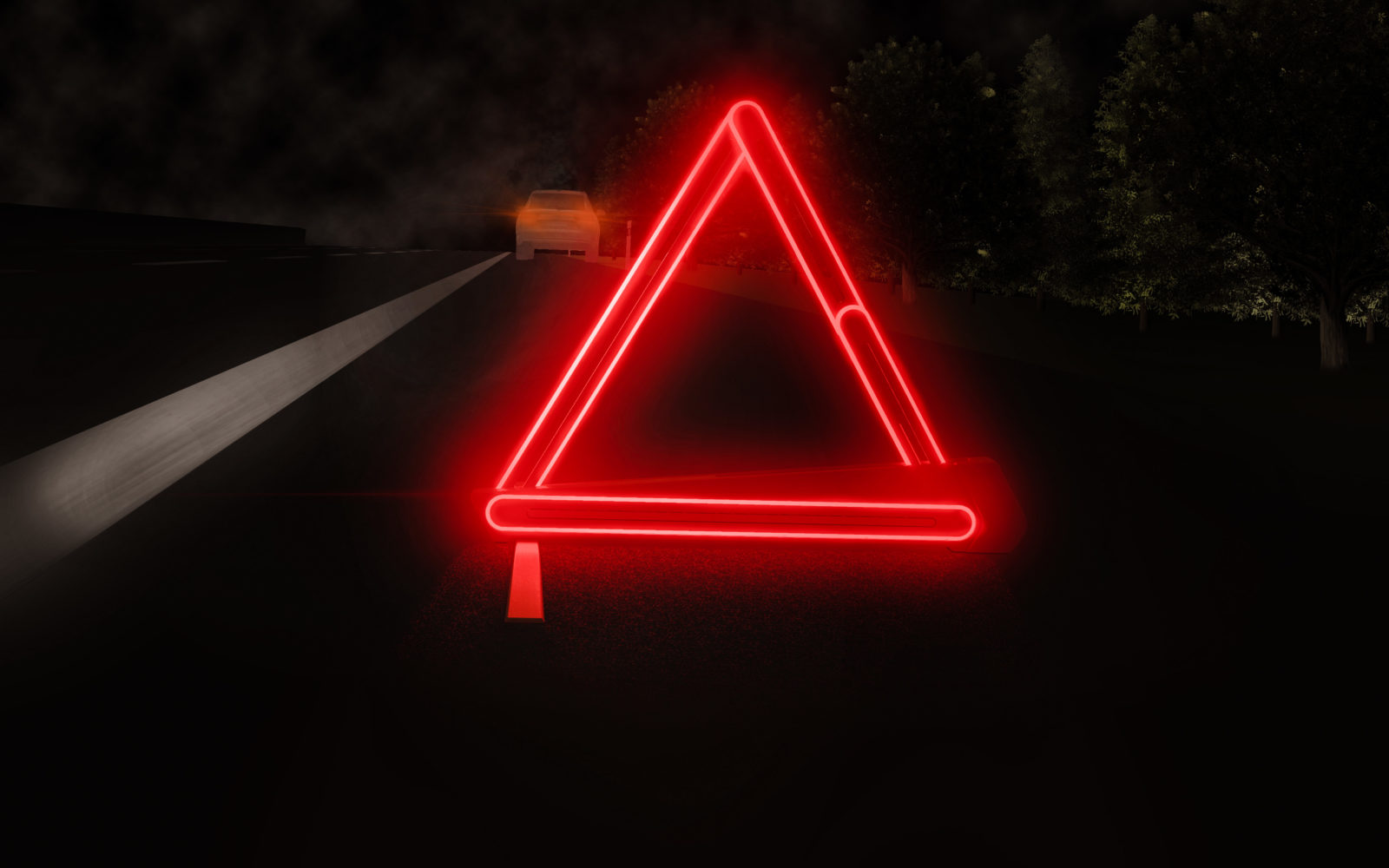 Signalgeber im Straßenverkehr / Signal generator in road traffic