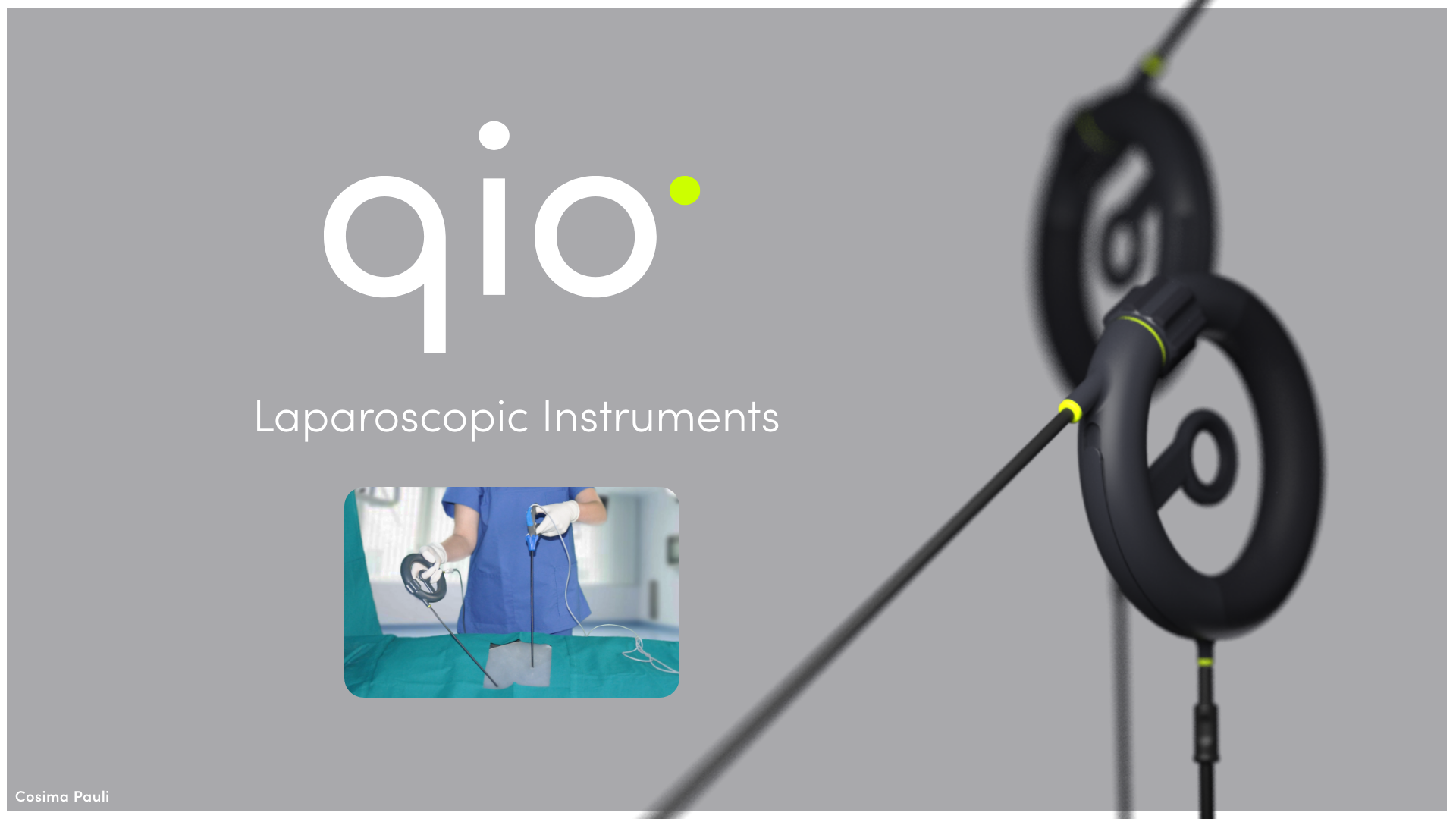 qio – the next generation of laparoscopic instruments